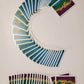 Bicycle 4th Edition Tie Dye 4 Deck Playing Cards Tye Die Magic