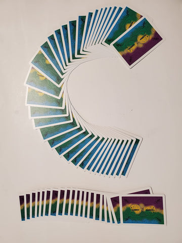 Bicycle 4th Edition Tie Dye 4 Deck Playing Cards Tye Die Magic