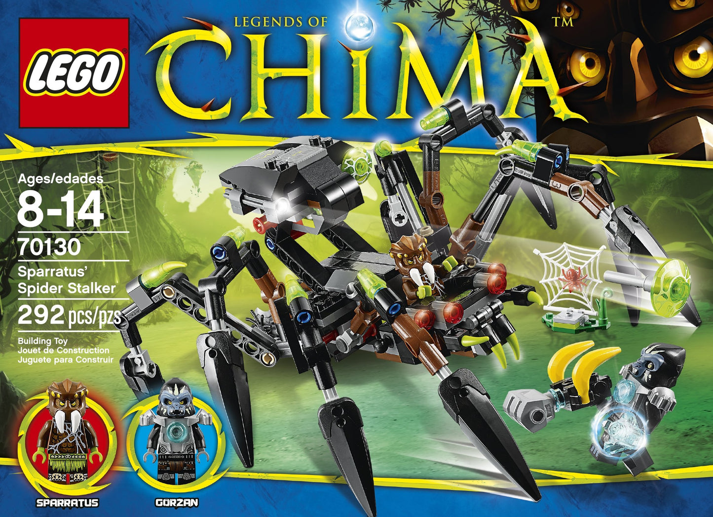 LEGO Chima 70130 Sparratus' Spider Stalker