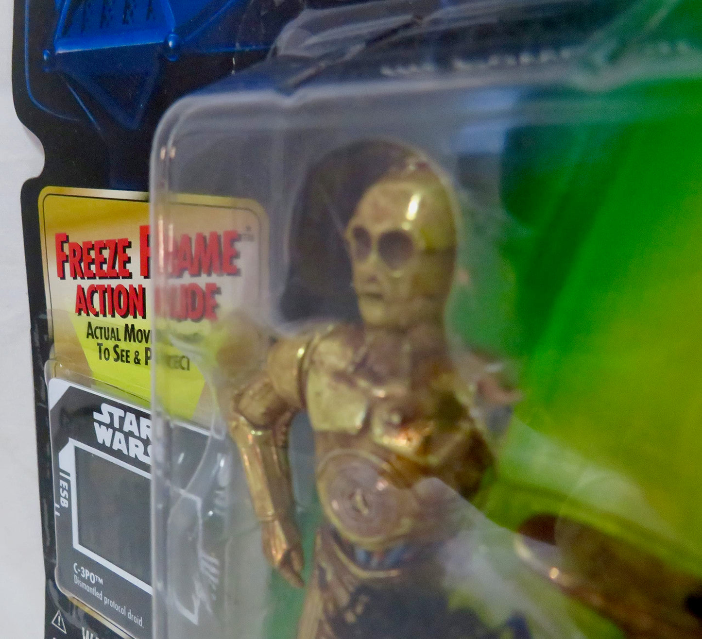 Power of The Force Freeze Frame C-3PO w/CargoNet