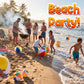 10 Pcs Rainbow Beach Balls Bulk Variety Pack - (5) 5-inch, (5) 12-inch