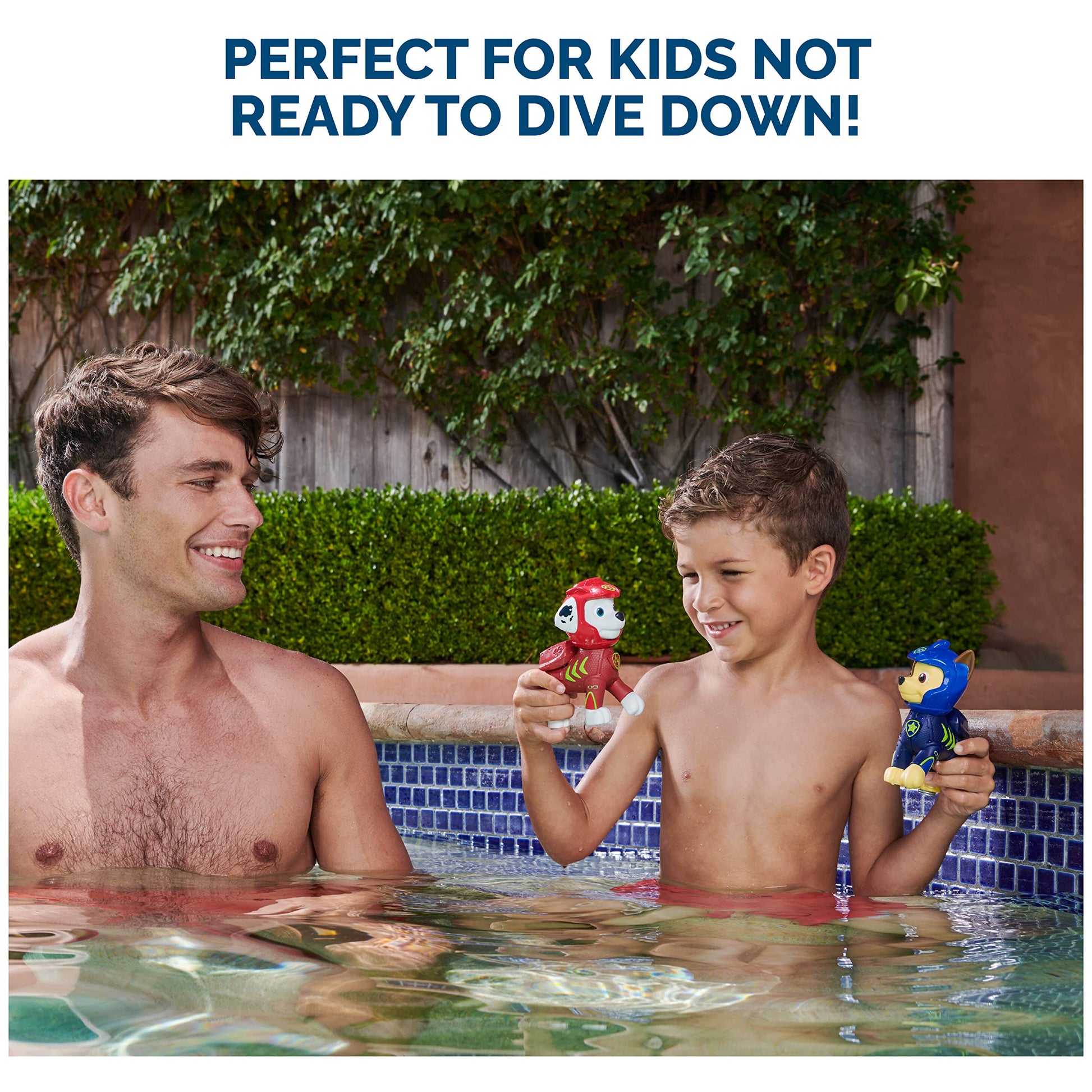 SwimWays PAW Patrol Floatin' Figures Pool Toys 2-Pack for Ages 3+