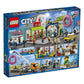 LEGO City Donut Shop Opening 60233 Store Opening Build and Play with Toy Taxi, Van and Truck with Crane, Easy Build with Minifigures for Boys and