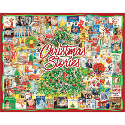 White Mountain 1000 Piece Jigsaw Puzzle Winter Holiday, Christmas Stories