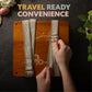 Flower Press Expansion & Accessory Kit (Press not included) - Extra Long Bolts, Silicone Washers, Travel Straps, Foam, Dessicant Boards, & Storage Bag