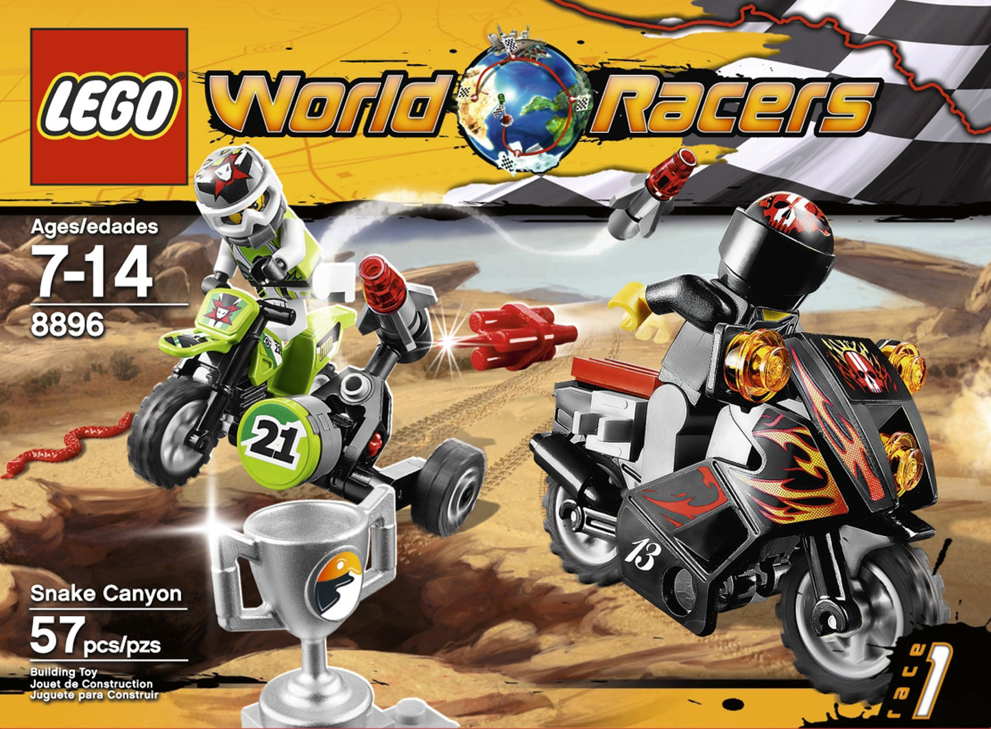 LEGO World Racers Snake Canyon 8896