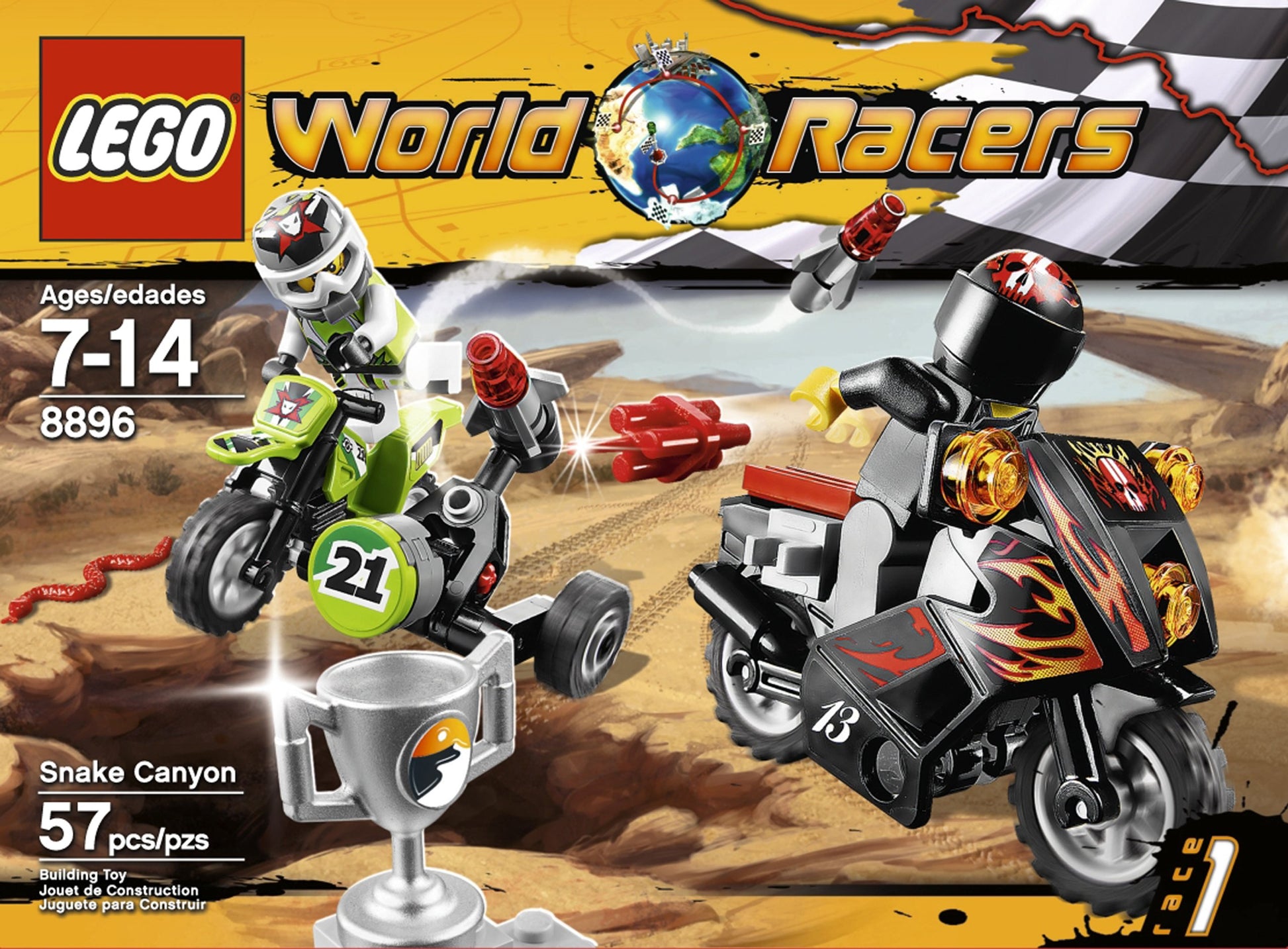 LEGO World Racers Snake Canyon 8896