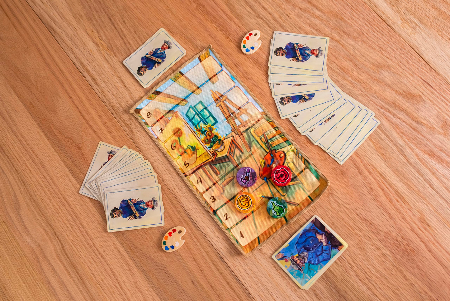 25th Century Games The Yellow House - Artistic Debate Card Game Ages 8+ | 2 Players | 30 Min Playtime