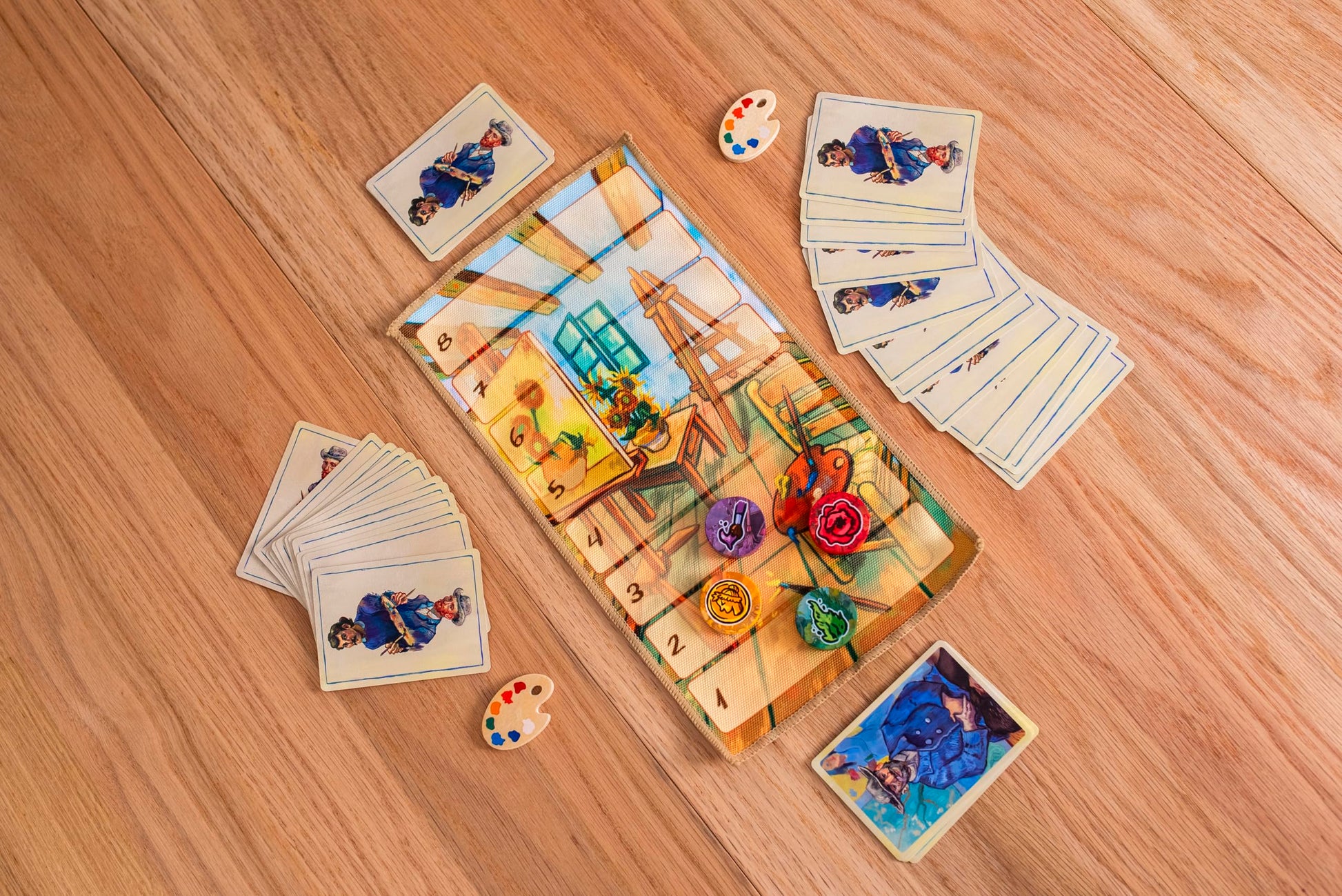 25th Century Games The Yellow House - Artistic Debate Card Game Ages 8+ | 2 Players | 30 Min Playtime
