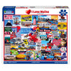 White Mountain 1000 Piece Jigsaw Puzzle New England Coastal, I Love Maine