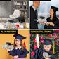 DolliBu Shark Graduation Plush Toy - Soft Huggable Graduation Stuffed Animal Dress Up with Gown and Cap with Tassel Outfit - Gift with Personalization