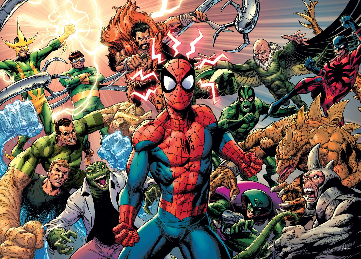 Buffalo Games - Marvel Comics Spider-Man Sinister War - 1000 Piece Puzzle