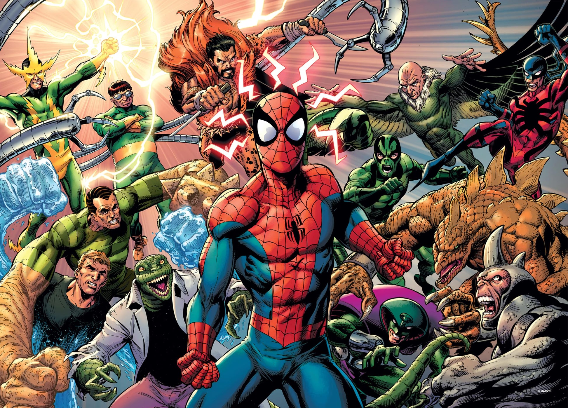 Buffalo Games - Marvel Comics Spider-Man Sinister War - 1000 Piece Puzzle