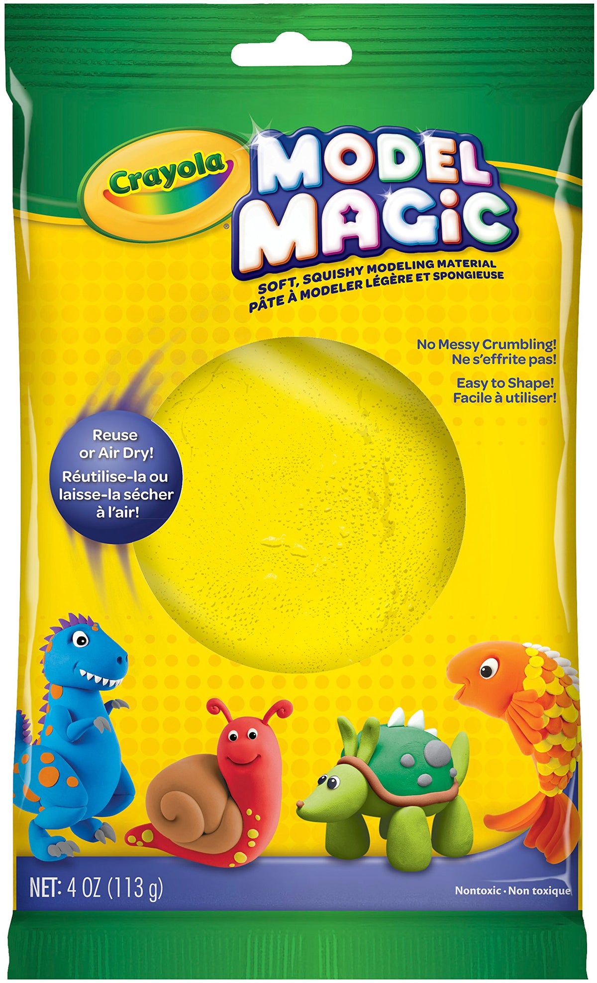 CRAYOLA LLC MODEL MAGIC 4 OZ YELLOW (Set of 3)
