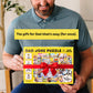 Dad Joke Puzzle - 1000 Piece Funny Jigsaw Gift for Adults, Laugh with Life