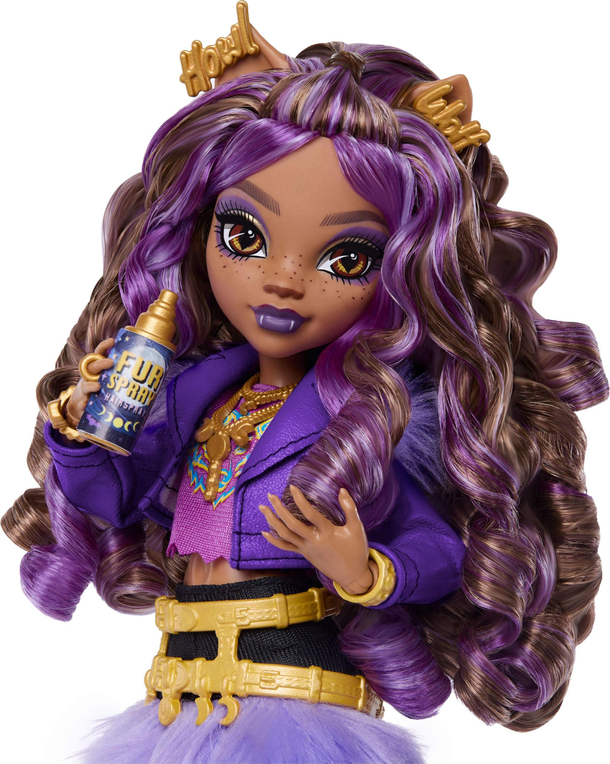 Monster High Clawdeen Wolf Doll with Pet Wolf Pup