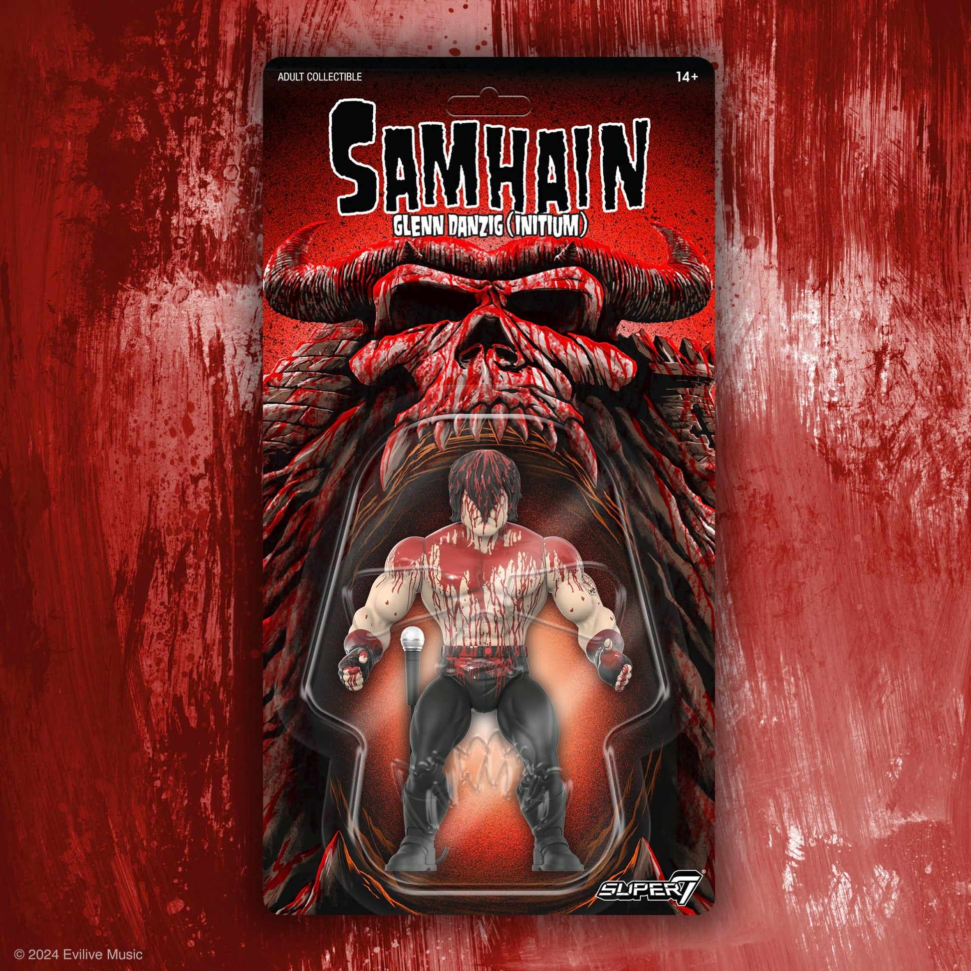 Super7 Vintage Samhain Glenn Danzig (Initium) - 5.5" Danzig Action Figure with Accessory Heavy Metal Collectibles and Retro Toys
