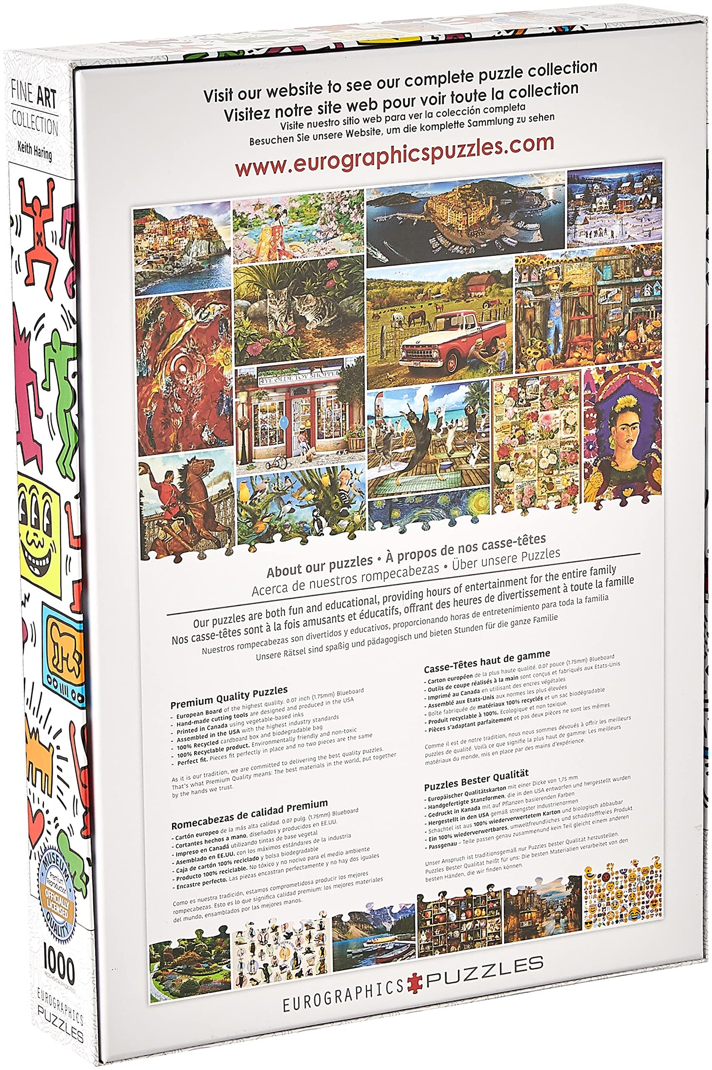 EuroGraphics Keith Haring 1000-Piece Puzzle