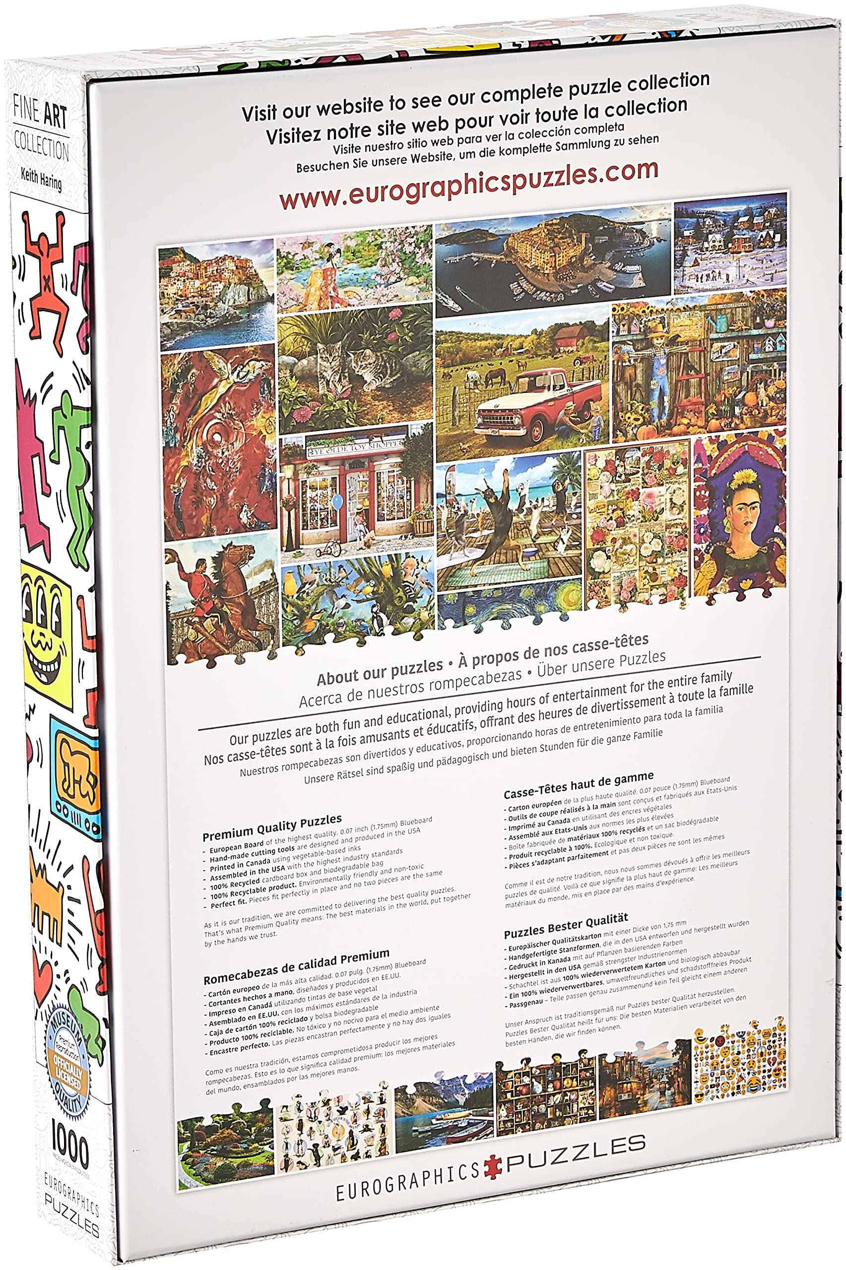 EuroGraphics Keith Haring 1000-Piece Puzzle