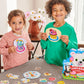 eeBoo: Cupcake Shaped Spinner Game - Animal & Baking Themed Game for Kids, Spin to Collect Ingredients, Preschool, Ages 3+, 2-4 Players