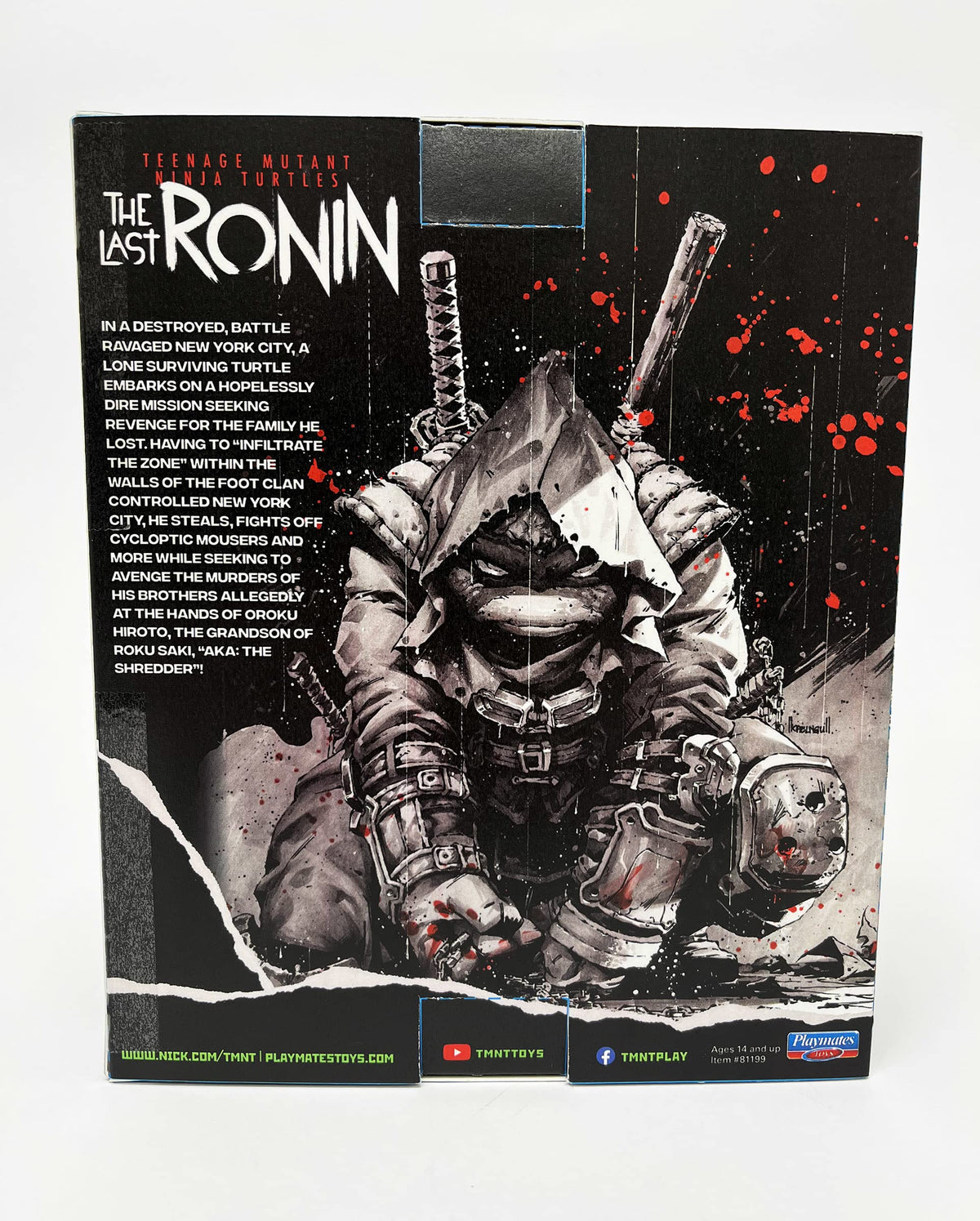 PlayMates Teenage Mutant Ninja Turtles: The Last Ronin Previews Exclusive Action Figure, Multicolor