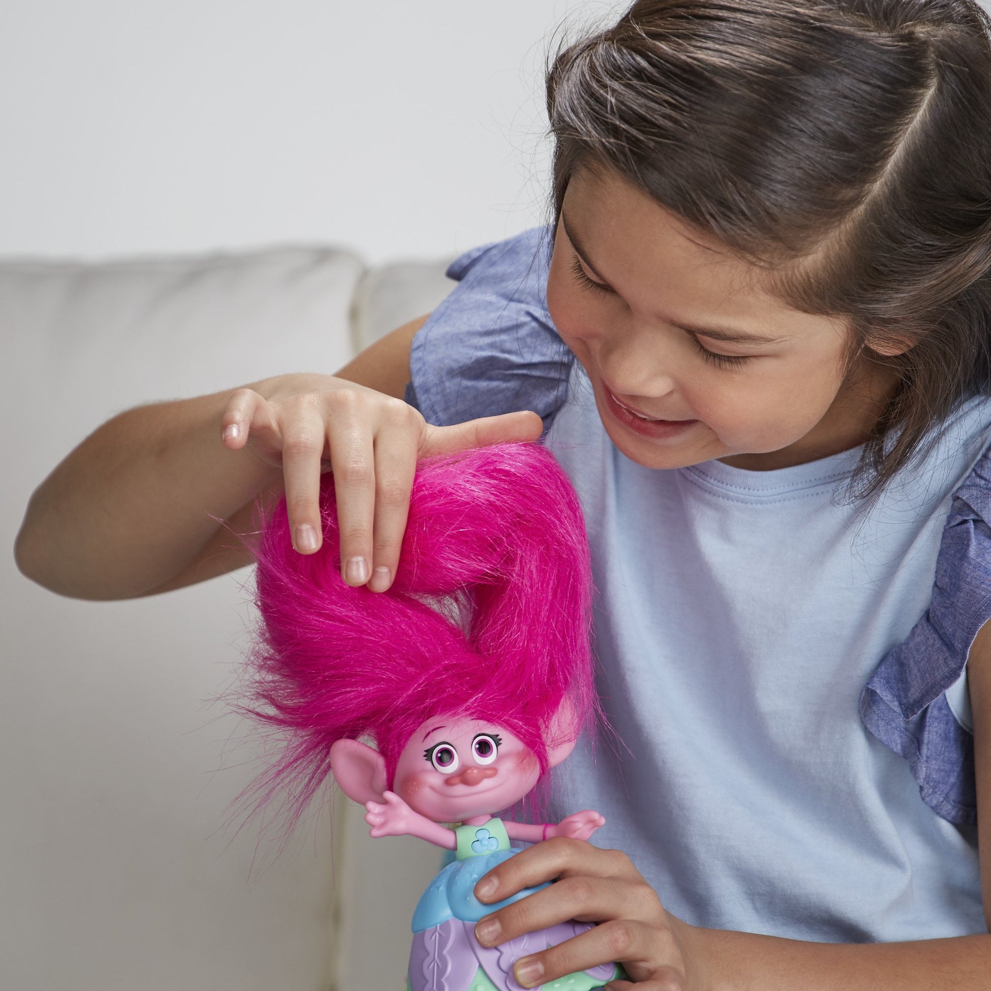 DreamWorks Trolls Hair in the Air Poppy, Multicolor, Model:C1305