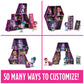 Zombaes Forever, Wild Vibes, Abandoned Pet Shop Customizable Doll House Playset, 3 Exclusive Zombie Dolls & Accessories, 5 Pets, Kids Toys for Girls