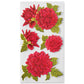Recollections Dahlia Stickers, 12 Packs: 4 ct. (48 Total)