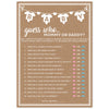 Party Hearty Baby Shower Games, Guess Who Mommy or Daddy - Kraft