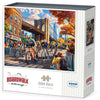 Boardwalk Bike Race 1000 Piece Jigsaw Puzzle FunNew York Sports Puzzles with Premium Box, Gift for Adults and Family 19"x26"