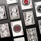 7 Deadly Sins Playing Cards - Seven Premium Themed Decks - Dante's Inferno, The Divine Comedy - Unique, Hand-Illustrated, 300gsm Black Core Stock