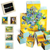 PicassoTiles 1” Magnetic Puzzle Building Cubes Blocks of Popular World Famous Art Paintings with Free Frame, Educational STEAM Toys for 3+ Year Old