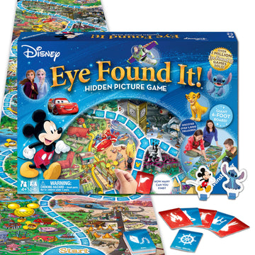Ravensburger Disney Eye Found It - Hidden Picture Search Board Game - Learning Fun with Disney Favorites - Ages 4+ MESH Accredited