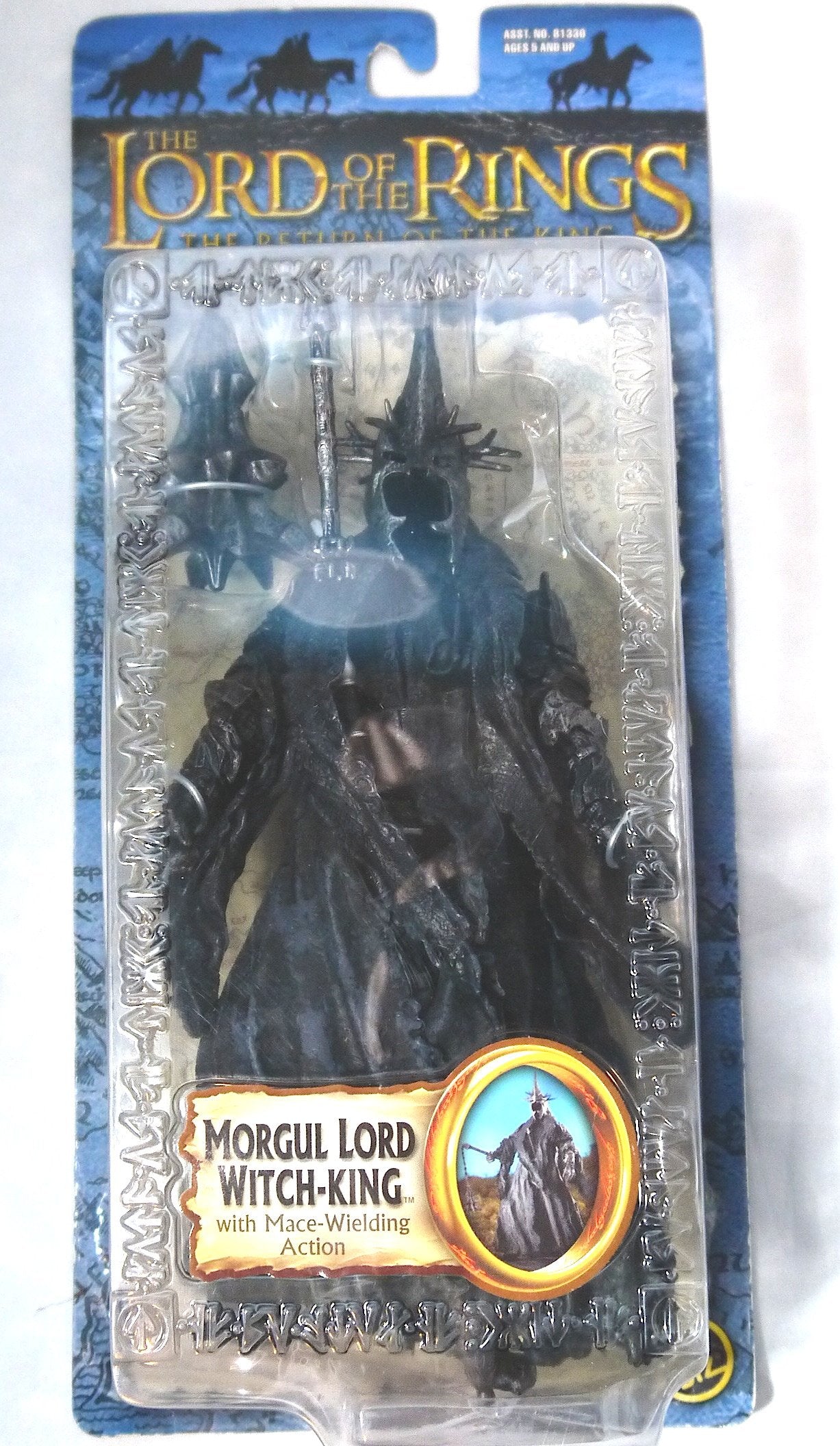 Lord of the Rings - The Return of The King - Morgul Lord Witch King with Mace-Weilding Action