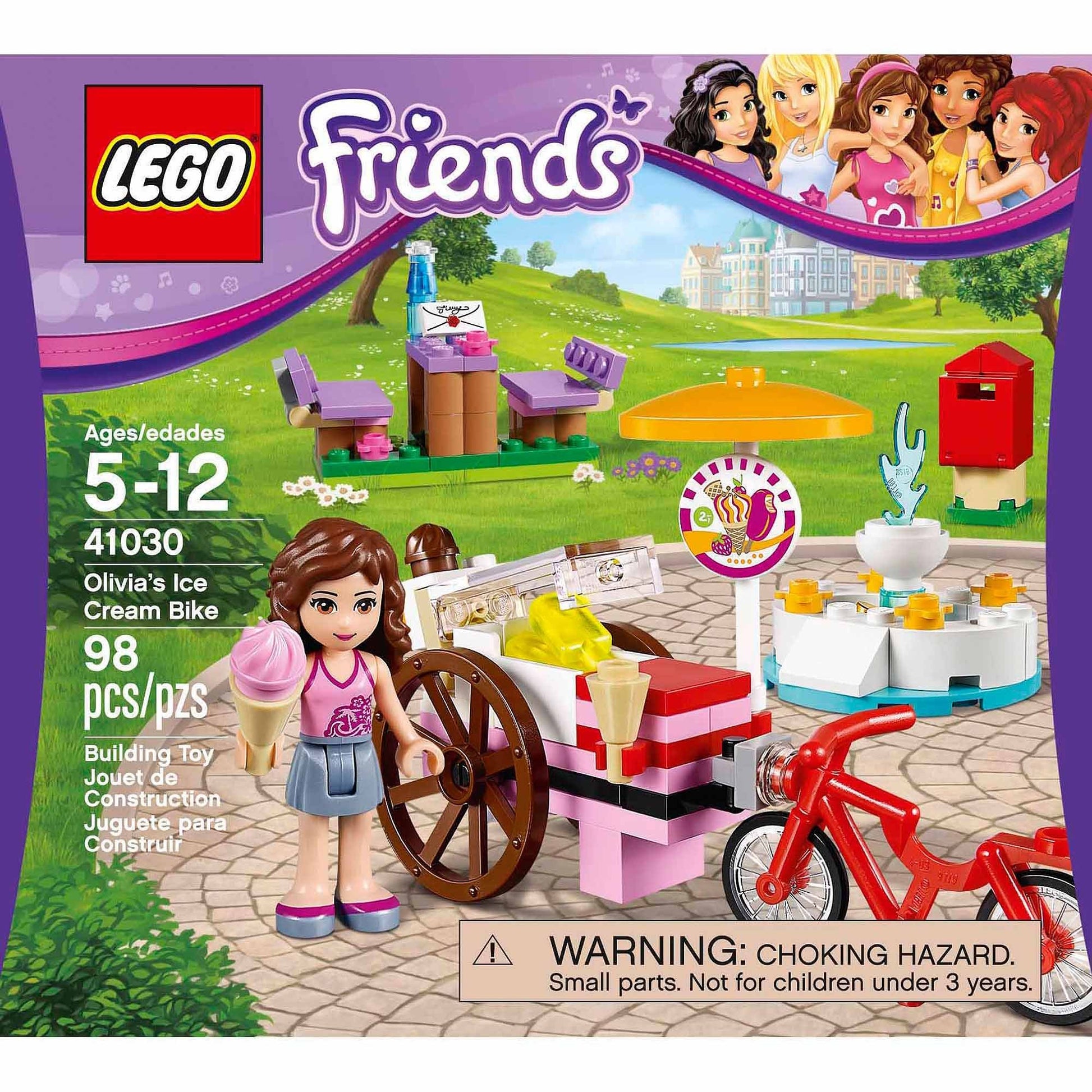 LEGO Friends Olivia's Ice Cream Bike 41030 Building Set