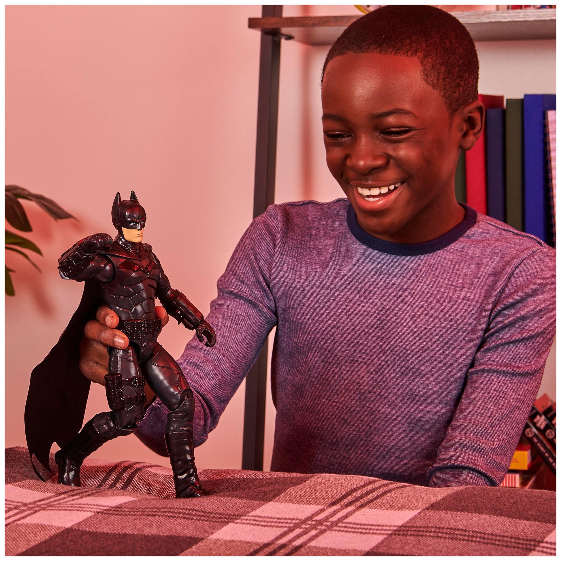 Spin Master Batman The Batman 30 cm Action Figure in Authentic Batman Movie Look (Batman, Wingsuit Batman or Selina Kyle), Various Variations