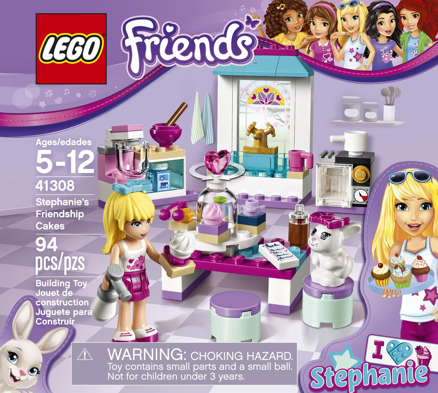 LEGO Friends Stephanie's Friendship Cakes 41308 Building Kit