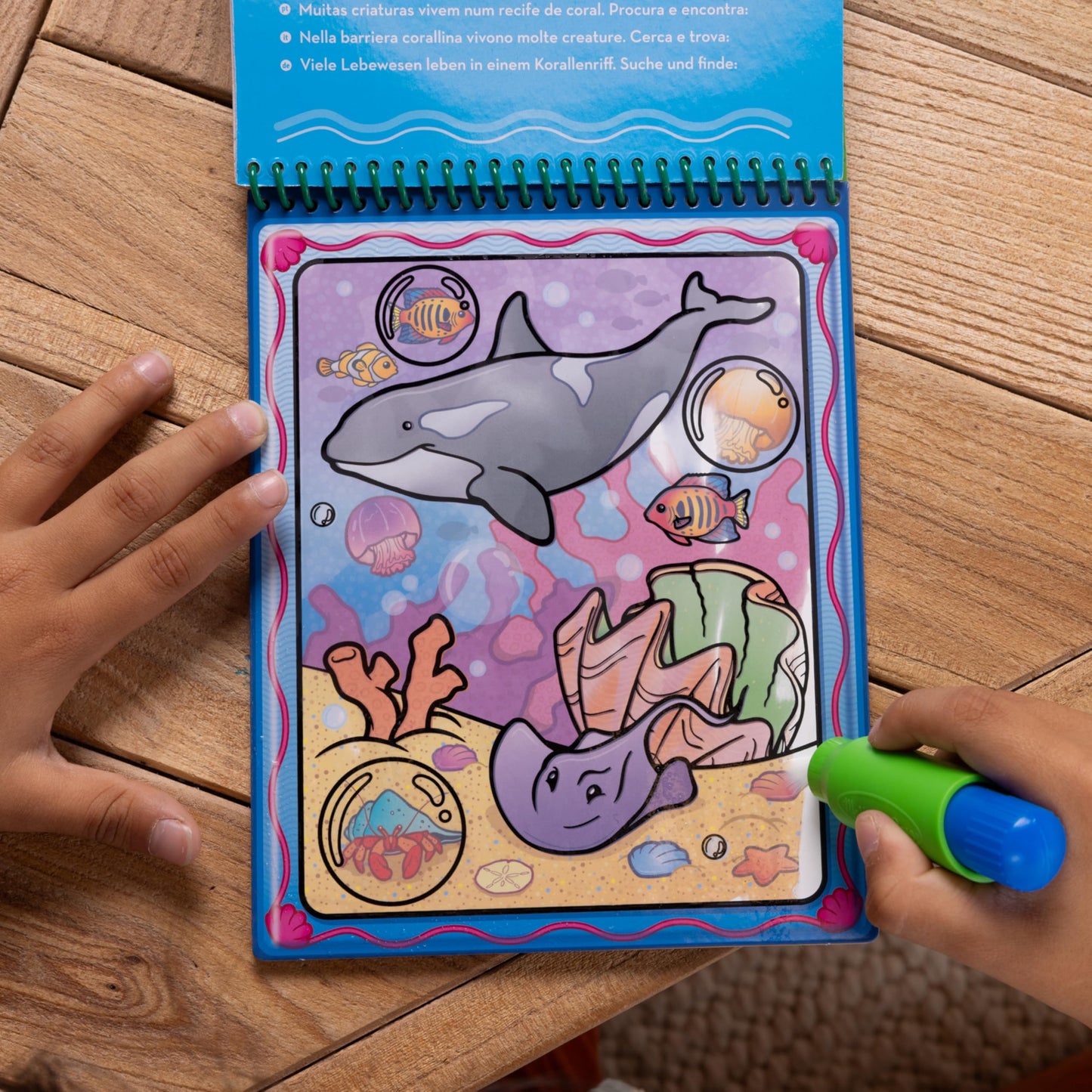 Melissa & Doug Water Wow! 2-Pack Bundle, Reusable Mess-Free Coloring Books