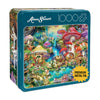 Buffalo Games - Merry Mushroom Village Picnic - 1000 Piece Jigsaw Puzzle