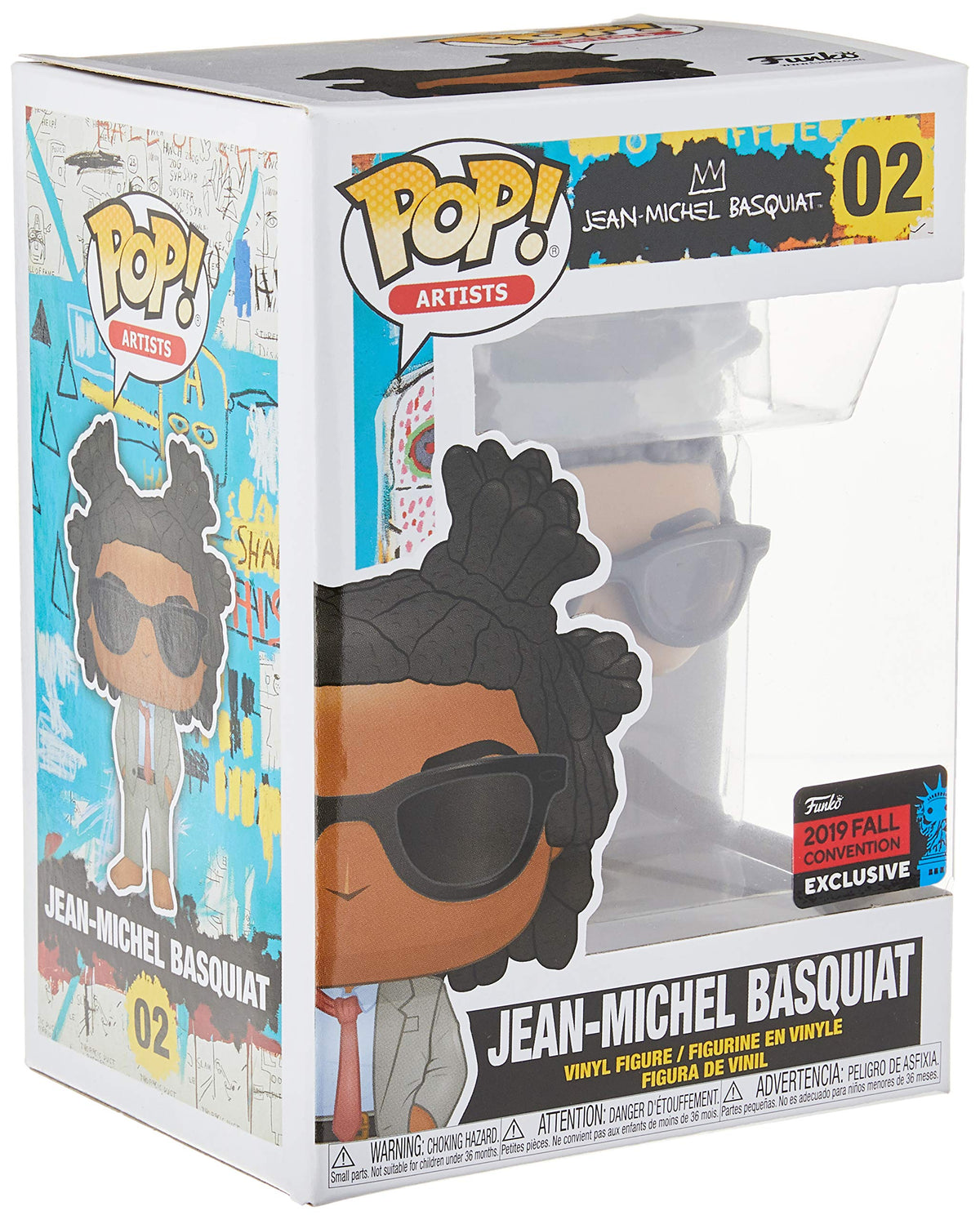 Funko Pop! Jean-Michel Basquiat Figurine #02 (Brown)
