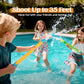 Sloosh 24 pcs Blaster Soaker Water Gun, Squirt Guns Soaker for Kids Summer Swimming Pool Beach Sand Outdoor Water Activity Fighting Play Toys,16.5''