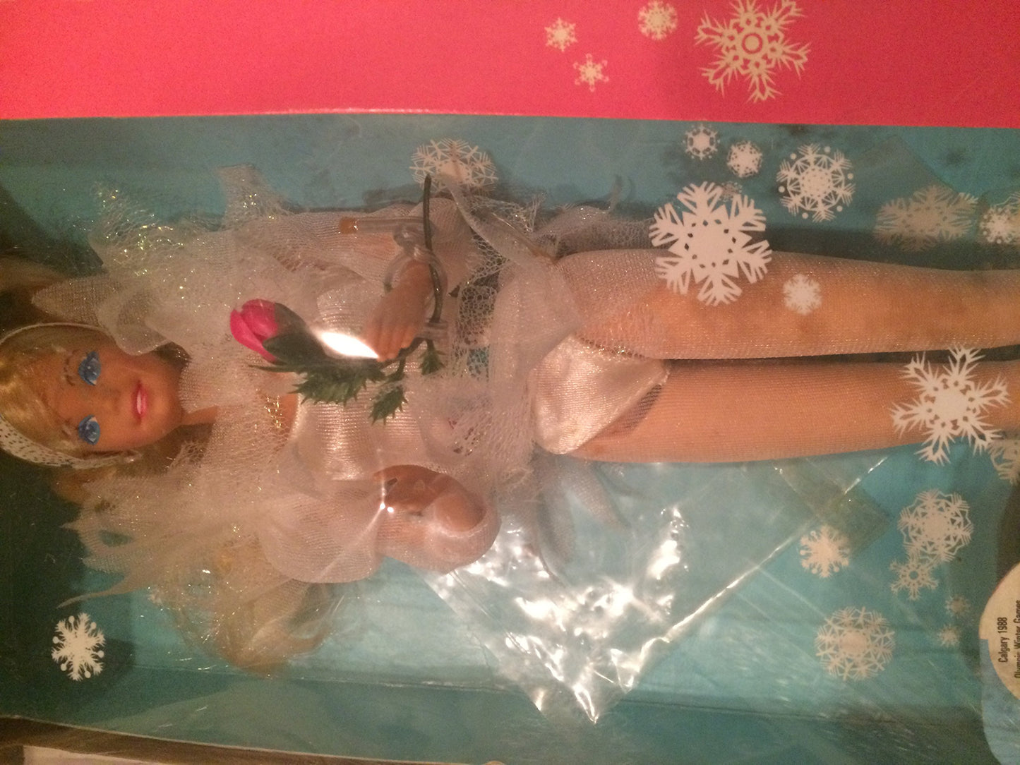 Rare Barbie Skating Star Etoile Du Patin 1988 Calgary Olympics