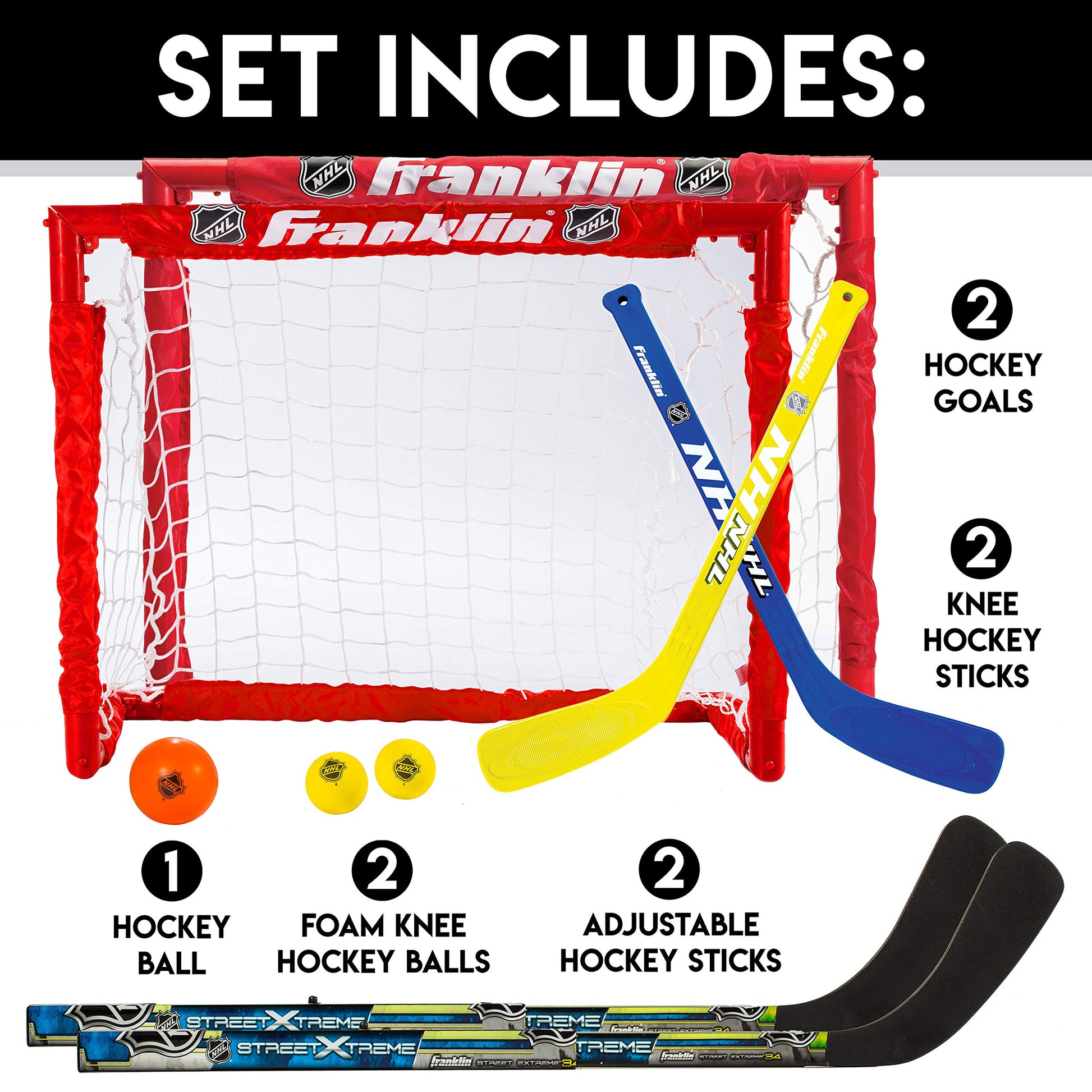 Franklin Sports NHL® Indoor Sport 2 In 1 Set #14213