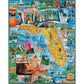White Mountain 1000 Piece Jigsaw Puzzle Sunshine State, Florida States