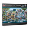 YouTheFan NFL Philadelphia Eagles Game Day at The Zoo 500pc Puzzle