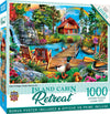 MasterPieces 1000 Piece Jigsaw Puzzle for Adults, Family, Or Youth - Island Cottage - 19.25"x26.75"