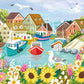 Ceaco - Olivia Gibbs - Sea Town Harbor - 300 Piece Jigsaw Puzzle
