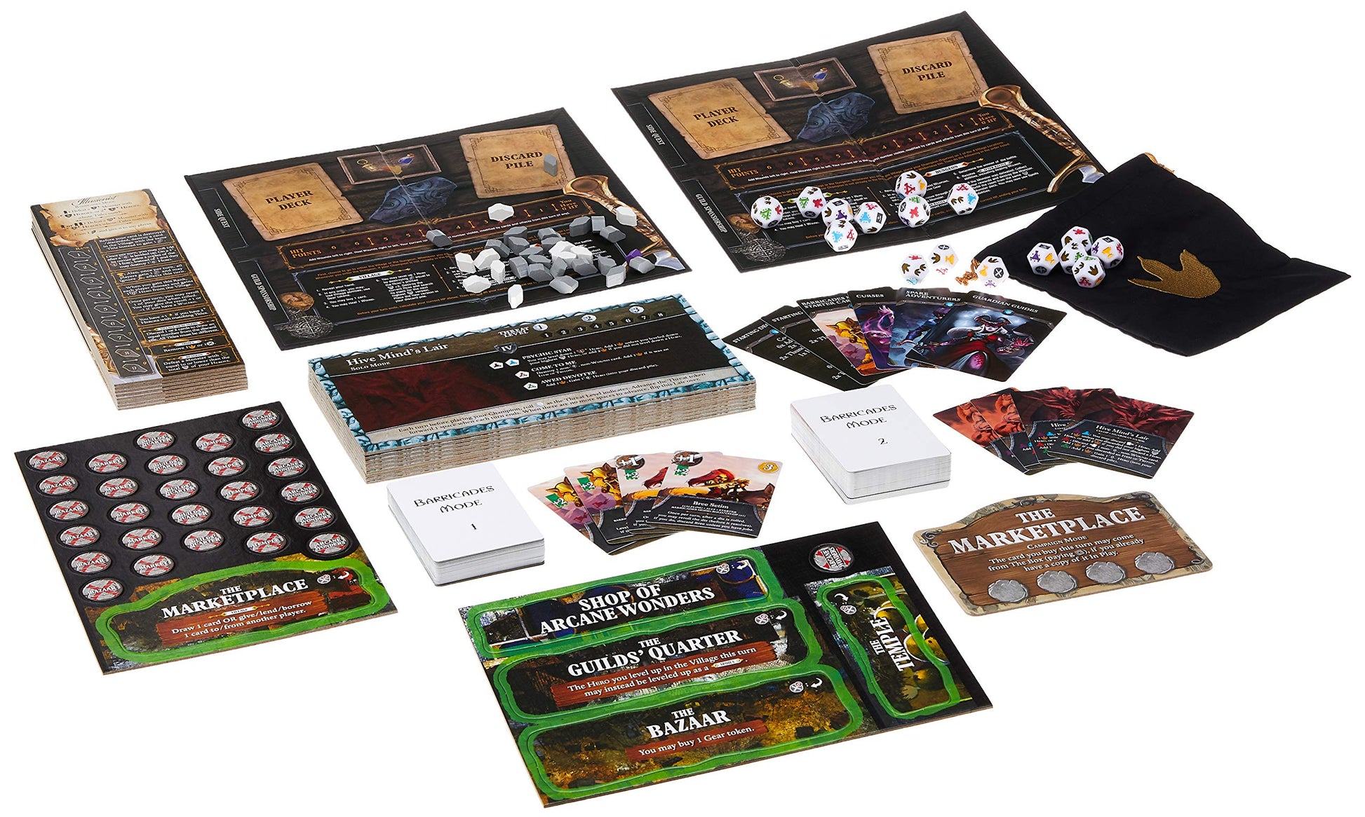 AEG Thunderstone Quest Barricades Expansion - Board Game, Card Game, Deckbuilding Fantasy Adventure, Cooperative Play, 2-4 Players, 60-90 mins, Ages