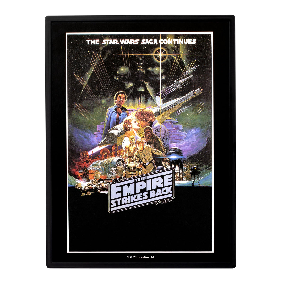 FANDROP SW04-Star Wars: The Empire Strikes Backâ - Luke Skywalker VS. Darth Vader, FANDROP Combines an Epic Diorama, Artifacts & Scene Marker Creating
