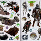 Disney Star Wars - StickerTivity - I Am Grogu & Cute and Hungry (Set of 2 Books)